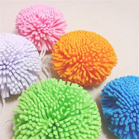 5 Pcs Colorful Body Exfoliating Sponge Bath Ball Random Color Delivery