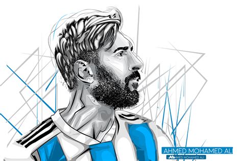 Leo Messi vector art :: Behance