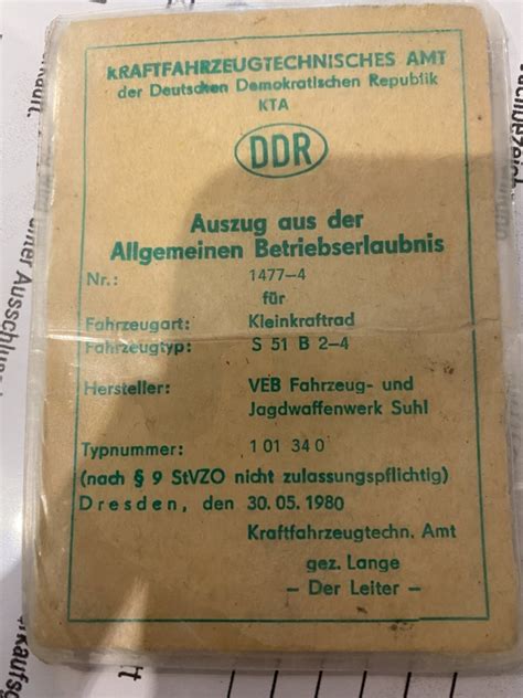 Simson KBA ablehnung durch leicht schräg eingeschlagene Rahmennummer