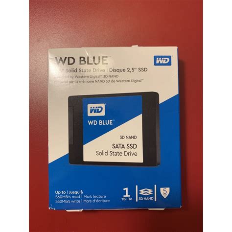 WD WESTERN DIGITAL SATA BLUE 3D NAND 2 5 7MM INTERNAL SSD STORAGE SOLID