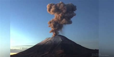 Volcán Popocatépetl Se Activa Tras Sismo Alertan Por Caída De Ceniza