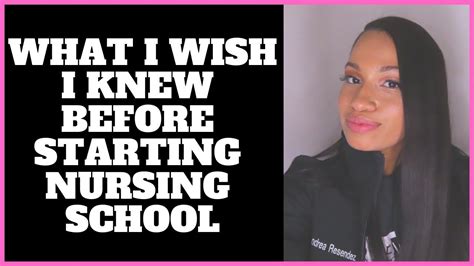 What I Wish I Knew Before Starting Nursing School Senior Bsn Nursing