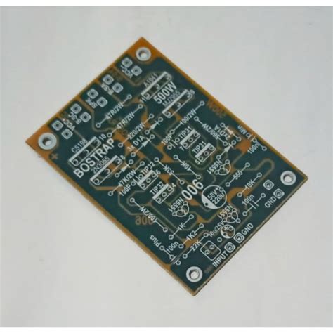 Jual Pcb Power Amplifier Bostrap Micro Tef V Mono Shopee Indonesia