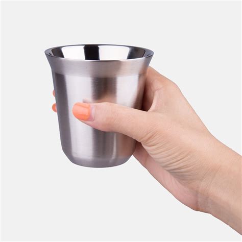 Nespresso Cups Pixie Espresso Dubbele 304 Roestvri Grandado