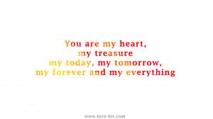 You Are My Treasure Quotes. QuotesGram