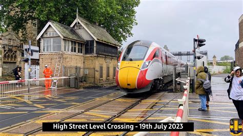 Lincoln High Street Level Crossing Youtube