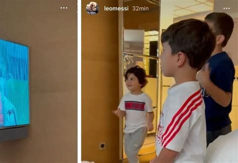 Furor Por El Video De Los Hijos De Lionel Messi Bailando Al Ritmo Del