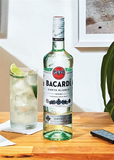 BACARDI CARTA BLANCA CLASSIC SUPERIOR WHITE RUM 375 Ml