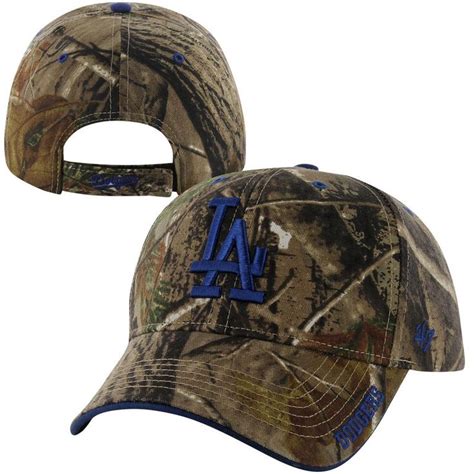 Los Angeles Dodgers Brand Frost Adjustable Hat Realtree Camo