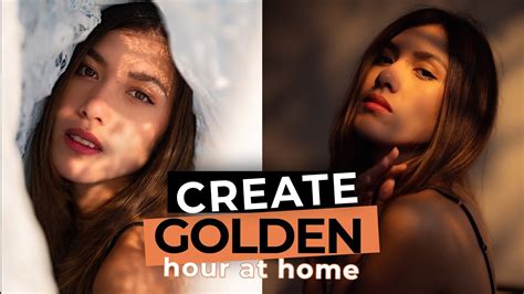 EASY Fake Golden Hour INDOOR For Stunning Portrait Photography YouTube