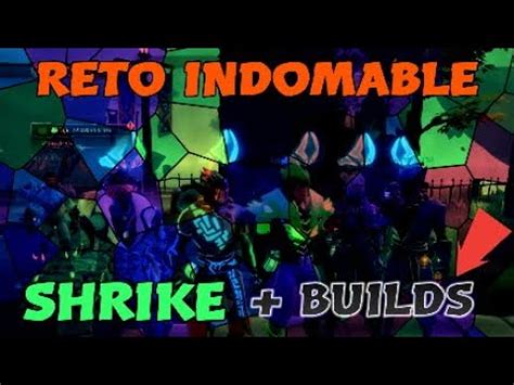 DAUNTLESS RETO INDOMABLE SHRIKE BUILDS DE CHAINS STRIKERS YouTube