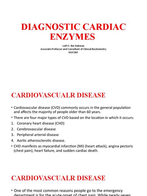 Diagnostic Cardiac Enzymes Pdf