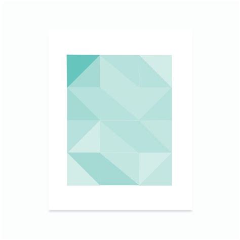 Modern Abstract Art Geometric Wall Art Blue Home by NamedByArt, #modern ...