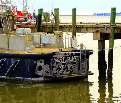 Fort Sumter Boat Photograph by Pete Dionne - Pixels