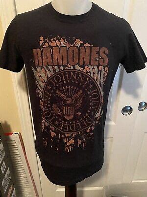 Ramones Shirt Size Medium The Clash Sex Pistols Misfits The Damned EBay