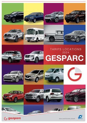 Calam O Gesparc Brochure Tarif Locations