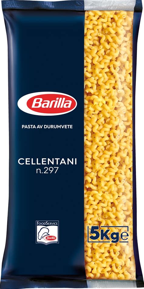 Cellentani - Barilla - Dabas