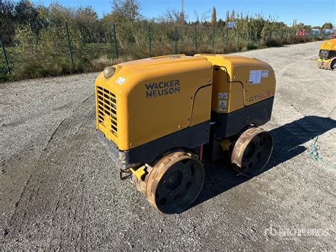 2016 Wacker Neuson Roller RT Compacteur De Tranchee Compactador Pata