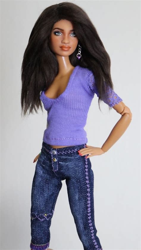 Pronounced Koo Mahsee Biracial Ooak Mbili Barbie Sculpt With Made To