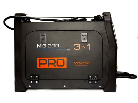 VIKING MIG 200 DOUBLE PULSE SYNERGIC PRO MIG/MMA/LIFT-TIG 3 в 1