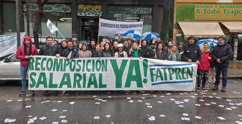 Trabajadores Y Trabajadoras De Prensa Preparan Nuevas Medidas De Fuerza