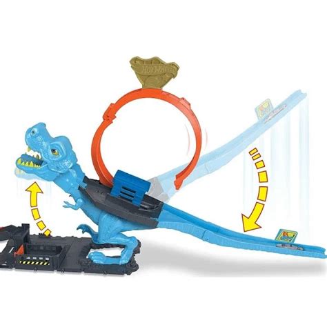 Hot Wheels CITY Pista T REX Devorador Mattel HKX Starhouse Mega Store