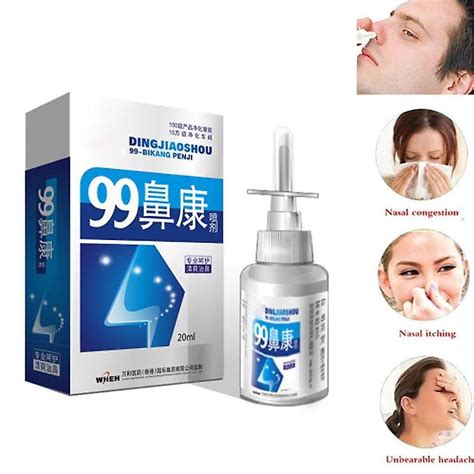 Hierba China Spray Nasal Rhinitis Tratamiento De Rinitis Crónica