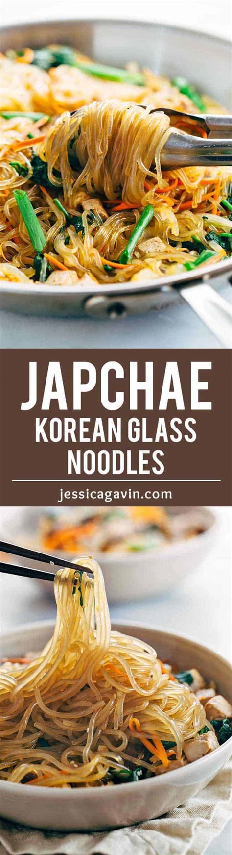 vegetarian japchae calories