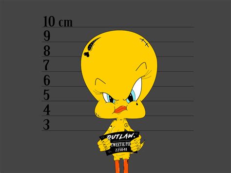 Gangster Tweety Wallpaper