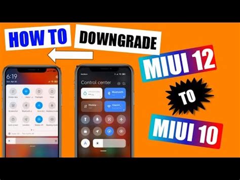 How To Downgrade Miui To Miui Youtube