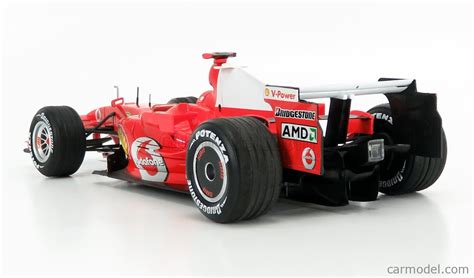 MATTEL HOT WHEELS J2994 Escala 1 18 FERRARI F1 F248 N 5 MICHAEL SCHUMACHER 10 SEPT 2006 WINNER