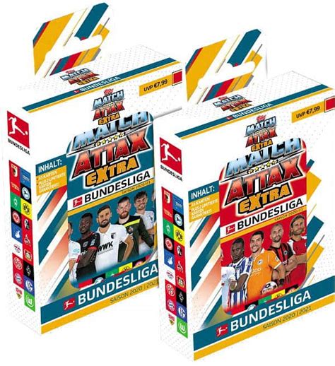 Topps Bundesliga Match Attax EXTRA 2020 21 Mini Tin Set Stickerpoint