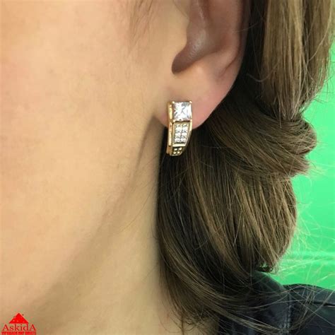 Серьги золотые с крупным камнем - арт:2495 - ASKIDA.RU | Отзывы, цена ...