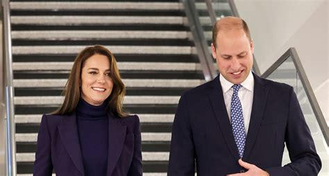 Kate Middleton And Prince William Land In Boston For The Earthshot Prize