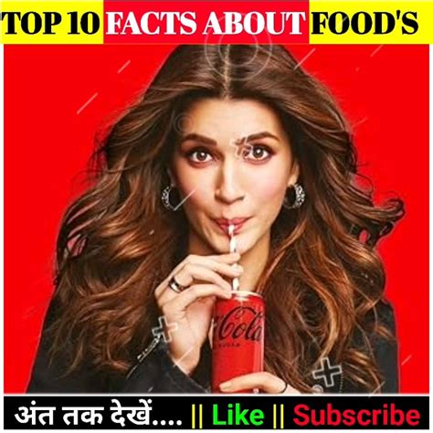 Top 10 Facts About Foods 🥑😱 Amazing Facts Random Facts Mind