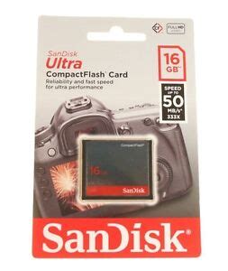 Sandisk Gb Ultra Compact Flash Card Cf Card Upto Mb S X New