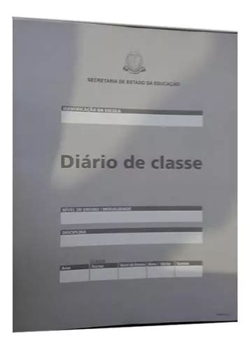 Diário De Classe Oficial Pacote Com 50 Única Gráfica Parcelamento Sem