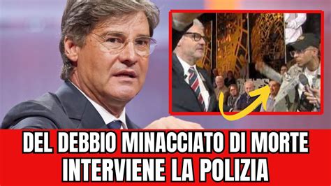 Shock In Diretta Minacce Di Morte A Paolo Del Debbio A Dritto E