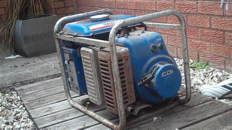 Yamaha Generator Running! - YouTube