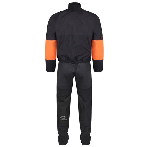 Typhoon Roan Hinge Drysuit And Undersuit Blackorange 100184