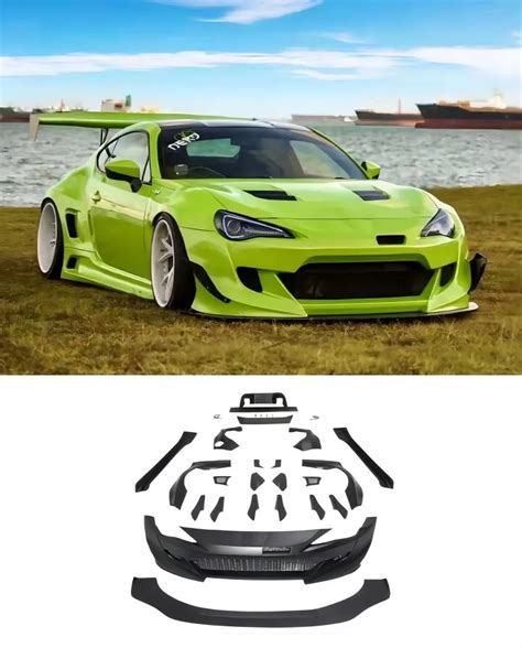 Kit De Cuerpo Ancho Para Toyota GT86 Subaru BRZ 86 Rocket Rabbit 3