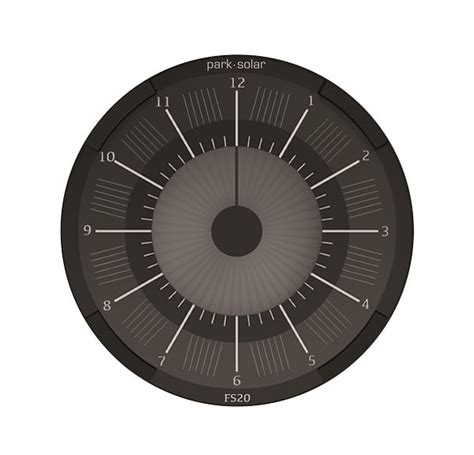 Park Solar P Skive Med Solceller Elektroniskp Skive Fs Tilbeh R
