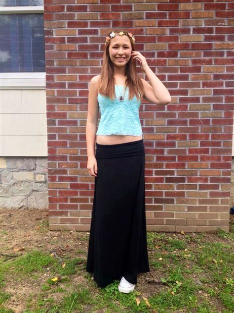 Maxi Skirt And Crop Top Formal