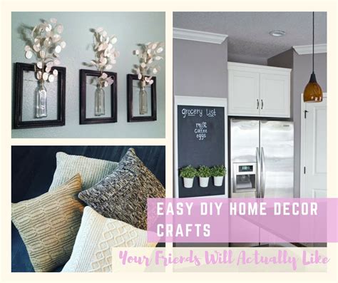 Easy DIY Home Decor Crafts Your Friends Will Actually Like - BeautyHarmonyLife