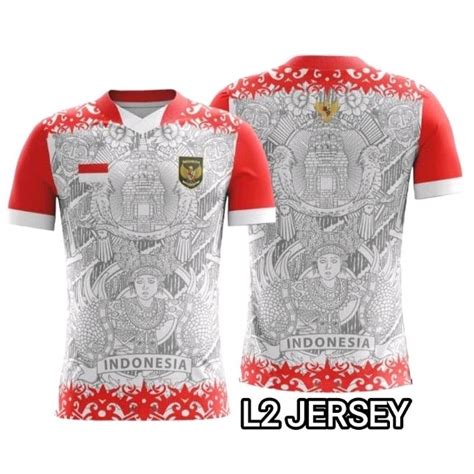 Jual Jersey Bola Garuda Indonesia Full Printing Shopee Indonesia