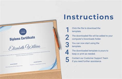 Diploma Certificate Template in Word, PSD - Download | Template.net