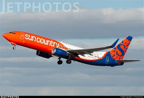 N850sy Boeing 737 8kn Sun Country Airlines Drew Johnson Jetphotos