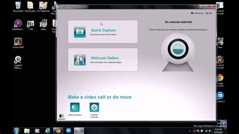 [Tutorial]: How To Set-up the Logitech Webcam (C110) - YouTube