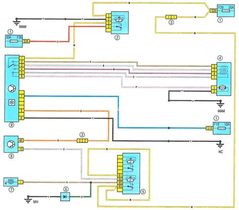 Рено логан электросхема на сигнале