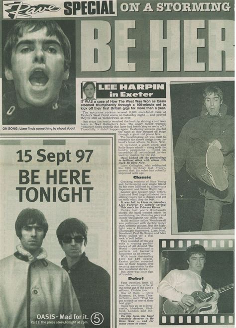 Latest Oasis News On Twitter On September 13th 1997 Oasis Played The